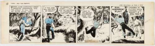 Caniff, Milton | Milton Caniff Terry and the Pirates Daily Comic Strip Original Art dated 5-8-35 (Chicago Tribune, 1935). ... | Heritage