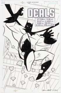 Levins, Tim - Tim Levins and Terry Beatty Batman: Gotham Adventures #30 Splash Page 1 Original Art (DC, 1992). ...