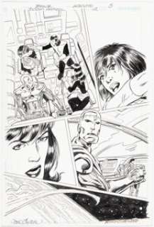 Byrne, John - John Byrne and Doug Hazlewood Doom Patrol #12 Story Page 5 Original Art (DC, 2005)....