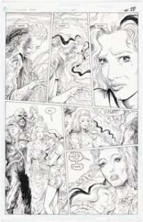 Eaton, Scot - Scot Eaton and Kim DeMulder Swamp Thing #120 Story Page 24 Original Art (DC, 1992)....