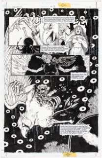 DC Artist - Al Davison The Dreaming #21 Story Page 5 Original Art (DC, 1998)....