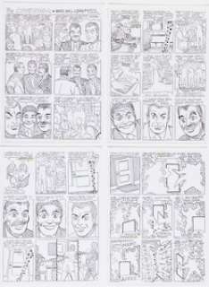Ditko, Steve | Steve Ditko #17: Seventeen #17 Complete 8-Page Story Original Art (Robin Snyder and Steve Ditko, 2012).... (Total: 8 Original Art) | Heritage