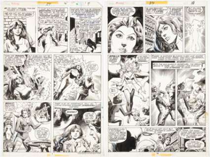 Milgrom, Al | Al Milgrom and Rudy Nebres Doctor Strange #24 Story Pages 5-6 Original Art (Marvel, 1977).... (Total: 2 Original Art) | Heritage