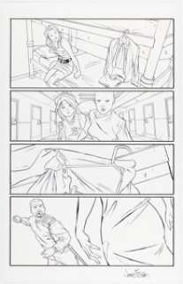 Image Comics artist - Joe Eisma Morning Glories #3 Story Page 16 Original Art (Image, 2010)....