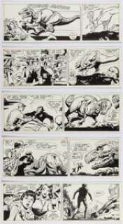 Barry, Dan | Dan Barry Flash Gordon Near Consecutive Daily Comic Strips Original Art Group of 10 (King Features, 1989). ... (Total: 10 Original Art) | Heritage