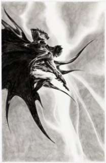 Lee, Jae | Jae Lee Dark Knight Returns Homage Illustration Original Art (undated).... | Heritage