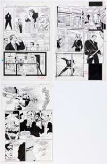 Nguyen, Hoang - Hoang Nguyen/Art Nichols, and Mitch Byrd/Brian Garvey RoboCop Related Story Pages Original Art Group of 3 (Dark Ho... (Total: 3 Original Art)