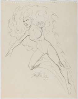Byrne, John | John Byrne - Nova (Frankie Raye) Illustration Original Art (1982).... | Heritage