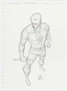 Khoi Pham - Daredevil Sketch Original Art (2016).