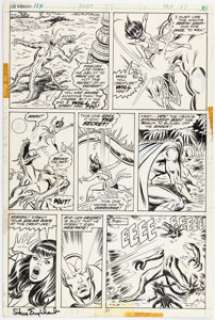 John Buscema And Dave Cockrum | The Avengers #124 Story Page 17 Original Art (Marvel, 1974). | Heritage