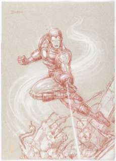Donato Giancola - Iron Man Illustration Original Art (2008).