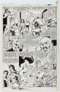 Rod Whigham and Fred Fredericks - G.I. Joe, A Real American Hero #78 Story Page 9 Original Art (Marvel, 1988).