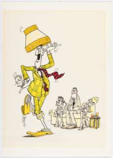 Don Martin | MAD’s Don Martin Carries On Paperback Cover Illustration Original Art (Warner Books, 1973). | Heritage