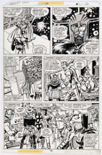 John Buscema and Tom Palmer Thor #273 Story Page 14 Original Art (Marvel, 1978). | Heritage