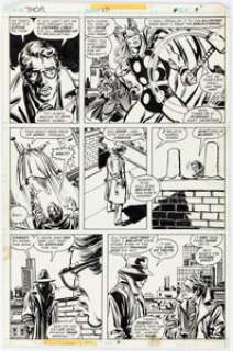 John Buscema and Tom Palmer Thor #273 Story Page 5 Original Art (Marvel, 1978). | Heritage