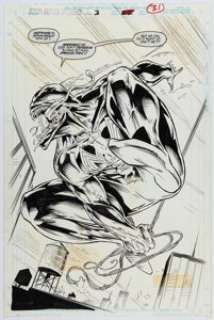 Andrew Wildman and Joe Rubenstein Venom: Carnage Unleashed #3 Splash Page 22 Original Art (Marvel, 1995). | Heritage