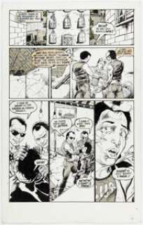 James O‘Barr The Crow #2 Story Page 13 Original Art (Caliber Press, 1989).