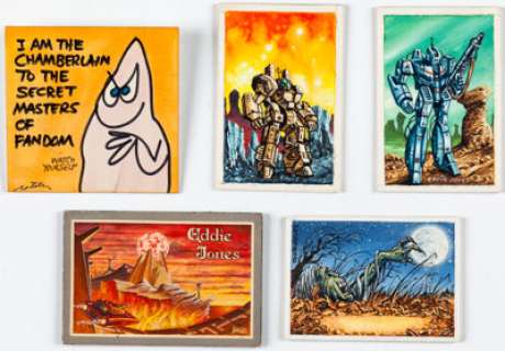 Eddie Jones and others - Sci-Fi/Fantasy Paintings Original Art Group of 18 (c. 1980s). (Total: 18 Original Art) | Heritage