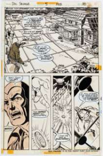 Ross Andru and Tom Palmer Doc Savage #5 Story Page 10 Original Art (Marvel, 1973). | Heritage