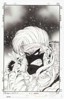 Dave Hoover Lunatik #1 Cover Original Art (Marvel/Marvel Universe, 1995). | Heritage