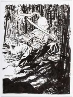 Chris Samnee The Sakai Project: Artists Celebrate Thirty Years of Usagi Yojimbo Illustration Original Art (Dark Horse, 2013).