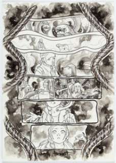 Elton Thomasi Animosity #20 Story Page 18 Original Art (Aftershock Comics, 2019).