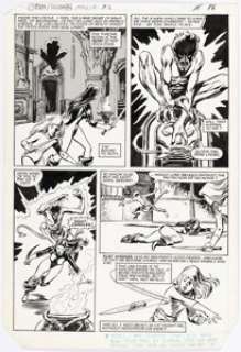 John Buscema and Tom Palmer Magik #2 Story Page 14 Original Art (Marvel, 1984). | Heritage