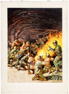 Basil Gogos - Man’s Illustrated Cover Painting Illustration Original Art (1964). | Heritage