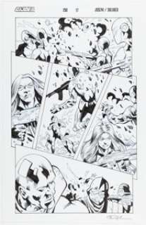 Brian Shearer [Ron Joseph printed blue lines] G.I. Joe: A Real American Hero #260 Story Page 17 Original Art (IDW, 2020).