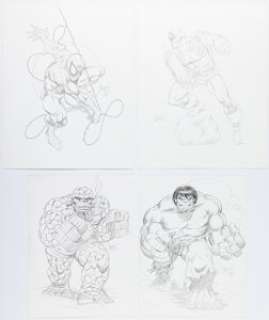 Mark Spears, Greg Horn, and others - Marvel Character Illustrations Original Art and Signed Print Group of 8 (c. 2010s). (Total: 8 Items)
