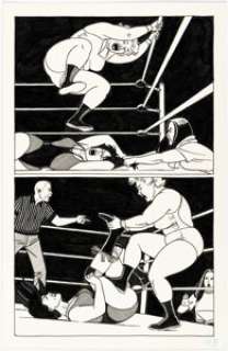 Jaime Hernandez Whoa, Nellie! #2 Story Page 19 Original Art (Fantagraphics, 1996). | Heritage