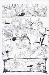 Dan Khanna Transformers Collectors‘ Club #37 Story Page 1 Original Art (Fun Publications, 2011).