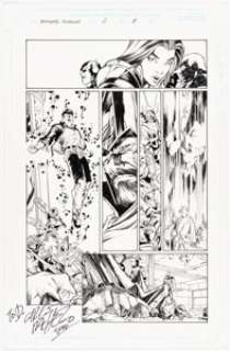 Carlos Pacheco and Jesus Merino Avengers Forever #2 Story Page 8 Original Art (Marvel, 1999). | Heritage