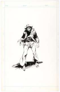 John Buscema - Two-Sided Sketch Page Original Art (1978). | Heritage