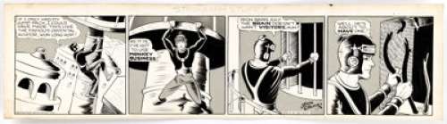 Dick Calkins Buck Rogers #375 Daily Comic Strip Original Art (John F. Dille Co., c. 1942). | Heritage
