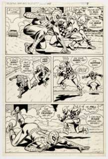 Win Mortimer and Mike Esposito Spidey Super Stories #49 Story Page 9 Original Art (Marvel, 1980). | Heritage