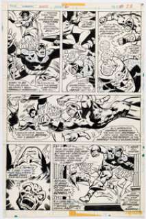 Frank Robbins and Vince Colletta The Invaders #6 Story Page 13 Original Art (Marvel, 1976). | Heritage
