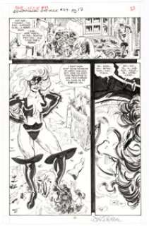 John Byrne The Sensational She-Hulk #49 Titania Story Page 17 Original Art (Marvel, 1993). | Heritage