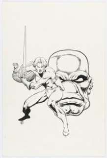 Jim Starlin Dreadstar #1 Cover Original Art (Malibu, 1994).