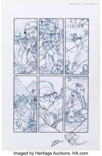 Ryan Browne The Manhattan Projects #10 Story Page 16 Original Art (Image, 2013).