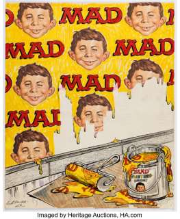 Antonio Prohias MAD #148 Cover Preliminary Original Art (EC, 1972). | Heritage