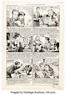 Warren Kremer First Love #90 Complete 1-Page Story Original Art (Harvey, 1963). | Heritage