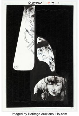 Sam Kieth Scratch #4 Story Page 3 Original Art (DC, 2004). | Heritage