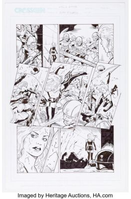Cliff Richards "Girl-1" Unpublished Story Page Original Art (CrossGen, 2005).