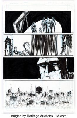 Chris Burnham Batman Incorporated #4 Story Page 22 Original Art (DC, 2012).