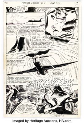 Neal Adams and Bill Draut The Phantom Stranger #4 Tala First Appearance Issue Story Page 4 Original Art (DC, 1969). | Heritage