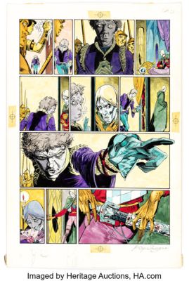 P. Craig Russell Epic Illustrated #4 Elric "The Dreaming City (Part II)" Story Page 9 Original Art (Marvel, 1980). | Heritage