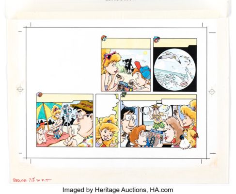 Ron Zalme - "The Dunckin’s" Oreo Comic Strip Original Art (c. 1990s). (Total: 3 Original Art) | Heritage