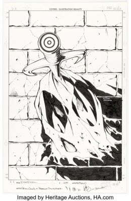 Pete Woods and Rebecca Shelander Deadpool #28 Cover Original Art (Marvel, 1999). | Heritage