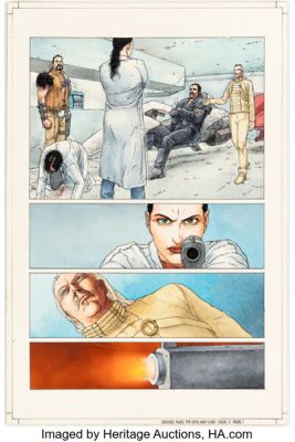 Peter Doherty Grendel Tales: The Devil May Care #2 Story Page 1 Original Art (Dark Horse, 1996).